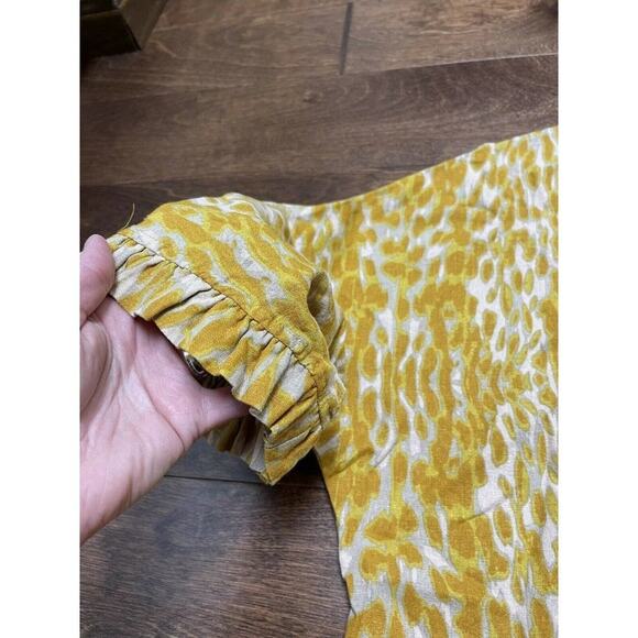 Boutique Unbranded Women's Oversized Linen Viscose Blend Blouse Large - Picture 3 of 7